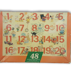Number Puzzle 48 interlocking pcs - Toy Chest Pakistan