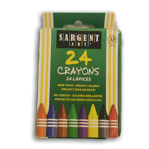 24 Crayon Set- Non Toxic
