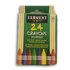 24 crayon set- Non Toxic - Toy Chest Pakistan