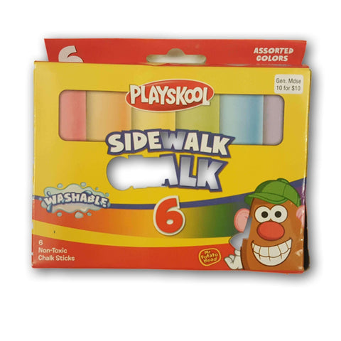 Playskool Washable Sidewalk Chalk