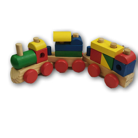 Melissa And Doug Stacking Train Toddler Toy