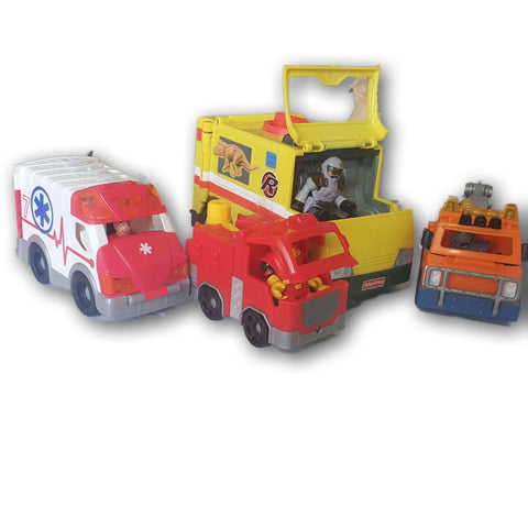 Fisher Price Emergency Vehcles