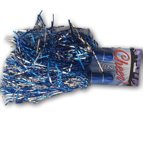 Pom Poms Blue New