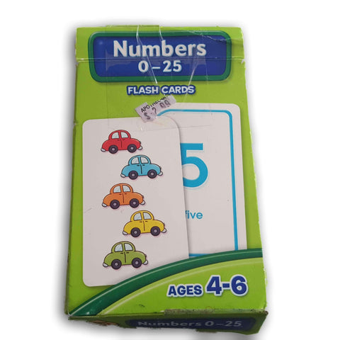 Numbers 0 -5 Flash Cards