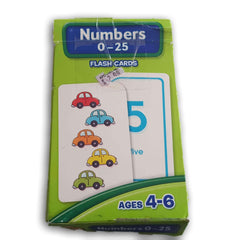 Numbers 0 -5 Flash cards - Toy Chest Pakistan