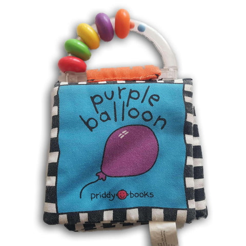 Cloth Book: Purple Balloon