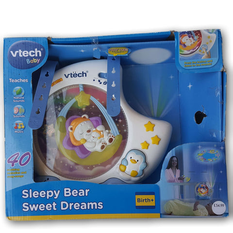 Vtech Baby Sleepy Bear Sweet Dreams - White/Blue