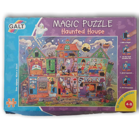 Magic Puzzle- Haunted House 50Pc