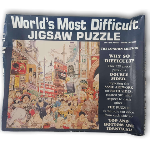 World'S Most Difficult Puzzle 500Pc New Sealed