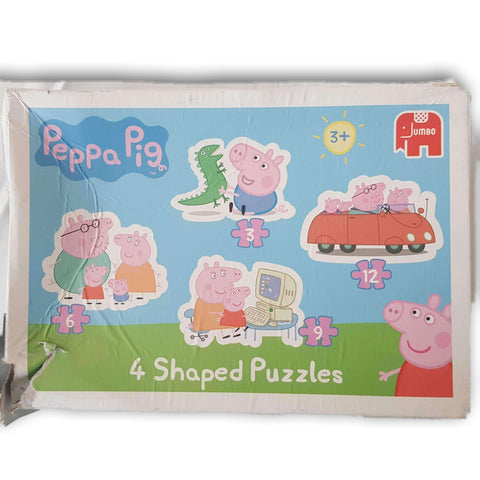 Peppa Pig - 4 Shaped Puzzle
