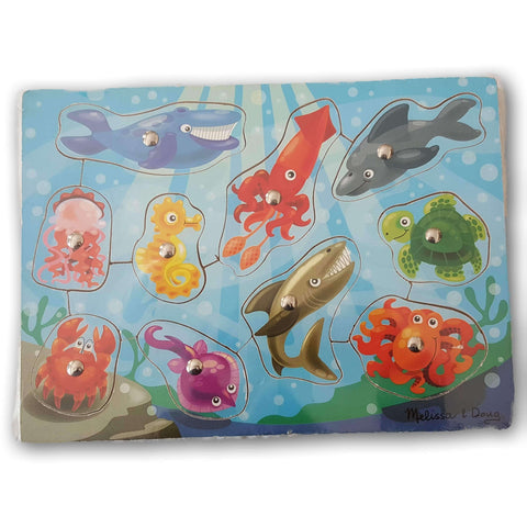Melissa And Doug Magnetic Fish Puzzle