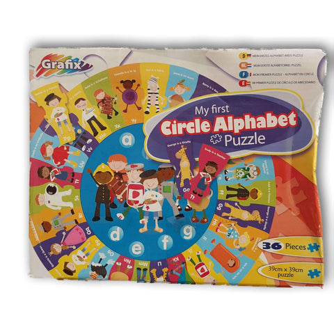 My First Circle Alphabet Puzzle 36 Pc