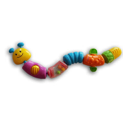 Fisher-Price Brilliant Basics Snap-Lock Caterpillar - Toy Chest Pakistan