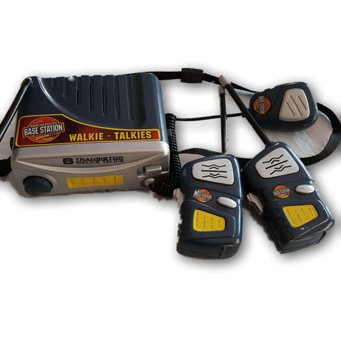 Walkie Talkie Base Station Set L Extended Talk Range And Clear Sound