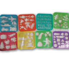 Stencils Set of 8 - Toy Chest Pakistan