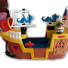 Fisher-Price World of Little People L'il Pirate Ship - Toy Chest Pakistan