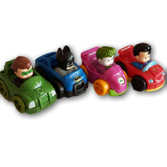 Fisher-Price Little People Wheelies  Batman, Robin, joker, Superman - Toy Chest Pakistan