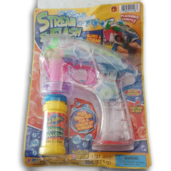 Stream and Flash Bubble Gun NEW - Toy Chest Pakistan