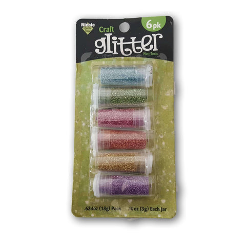 Craft Glitter 6 Pack