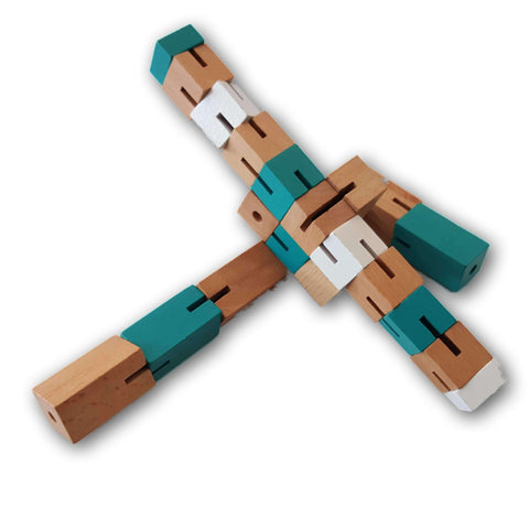 Twist And Lock Wooden Blocks
