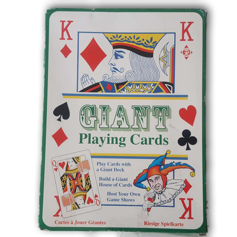 Giant Sized Playing Cards