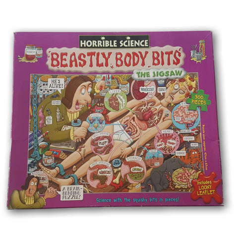 Horrible Science: Beastly Body Bits 300Pc Puzzle