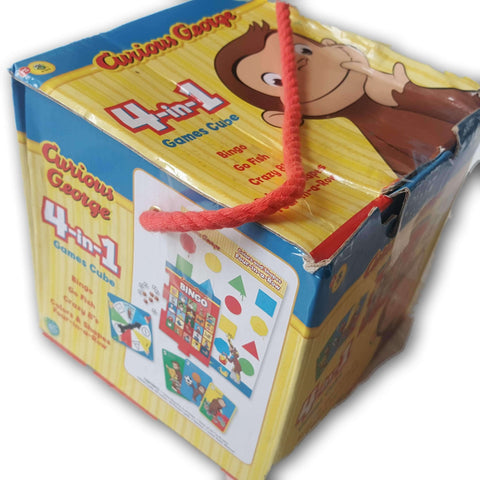 Curious George- 4 In 1 Games Cube