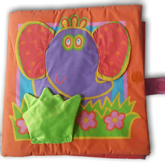 Cloth Book: Elephant (large sized) - Toy Chest Pakistan