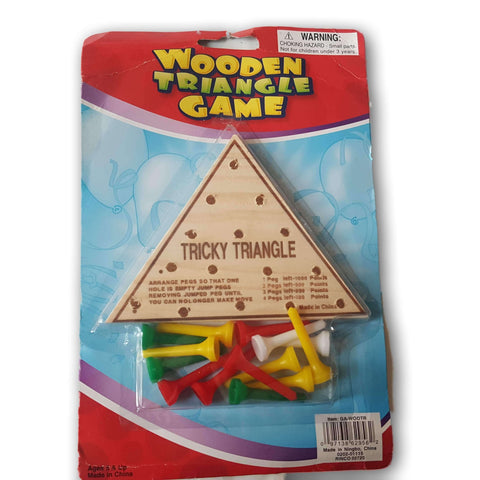 Wooden Triangle Game