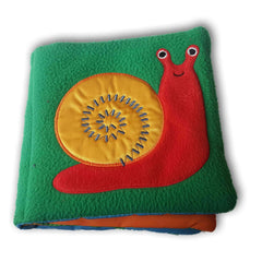 Cloth Book: Snail - Toy Chest Pakistan