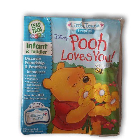 Little Touch Leappad Book: Pooh Loves You
