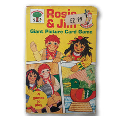 Rosie And Jim Giant Picture Card Game