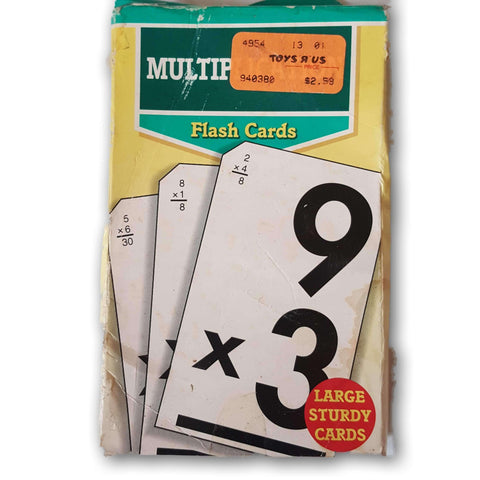 Flash Cards Multipliations Set