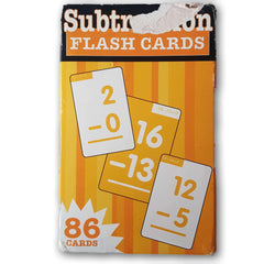Flash Cards Subtraction - Toy Chest Pakistan