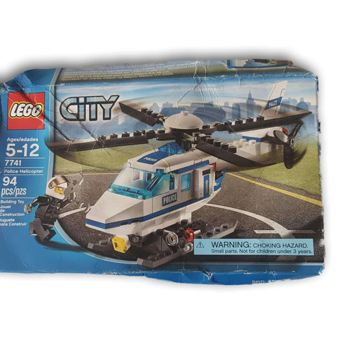 Lego City Police Helicopter 7741 New
