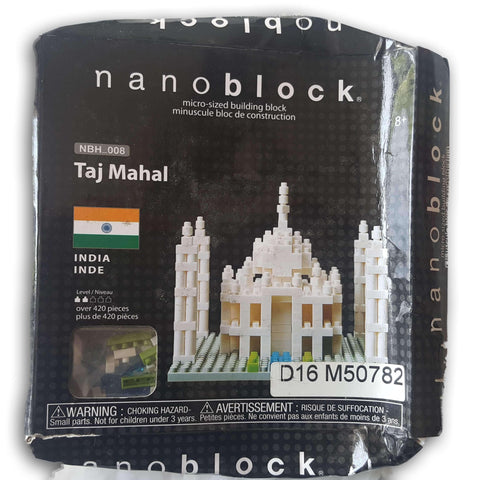 Nanoblock Architecture Nbh-008 - Taj Mahal New