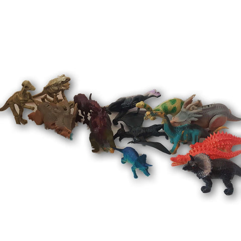 Assorted Dinosaurs (15 Medium Sizes Ones)