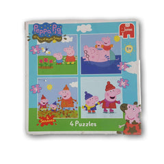 Peppa Pig 4 puzzles - Toy Chest Pakistan