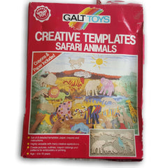Creative Tempaltes, Safari Animals - Toy Chest Pakistan