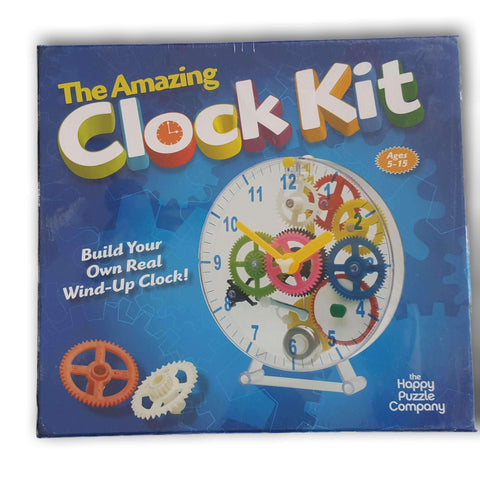 The Amazing Build Your Own Clock Kit By The Happy Puzzle Companynew