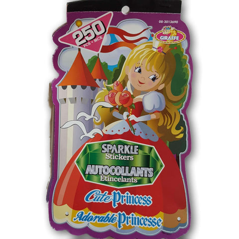 Sparkle Stickers Book - 250 Stickers