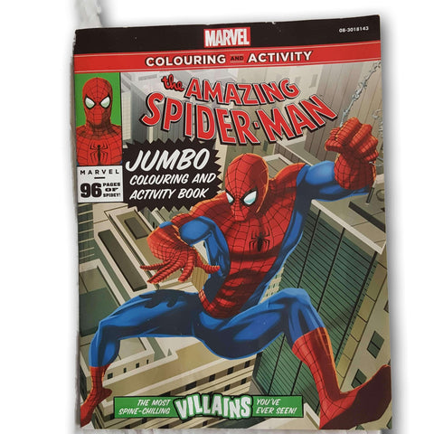 Amazing Spider Man Jumbo Colouring Book