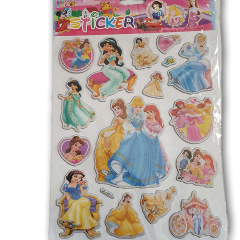 Princess Stickers (Multiple Available)