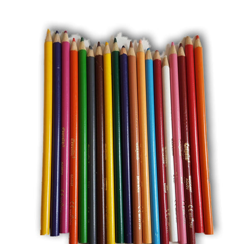 Crayola Colour Pencils (19, Boxless)