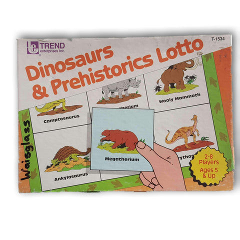 Dinosaurs And Prehistoric Lotto