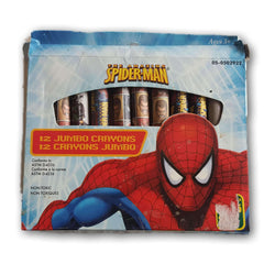 Spiderman Jumbo Crayons set - Toy Chest Pakistan