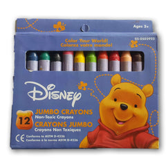 Winnie the pooh Jumbo Crayons - Toy Chest Pakistan