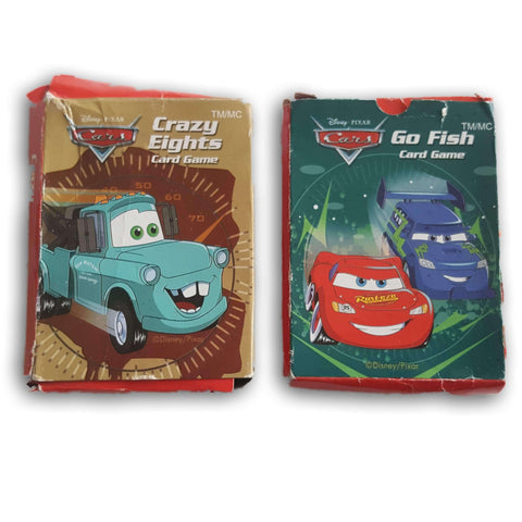 Pixar Cars: Crazy Eights, Go Fish Card Games