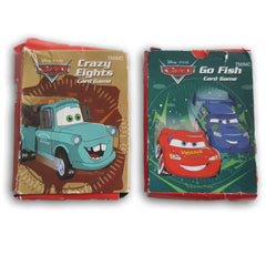Pixar Cars: Crazy Eights, Go Fish Card Games - Toy Chest Pakistan