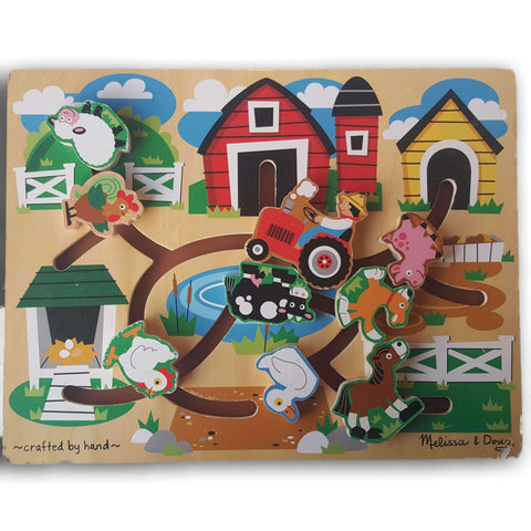 Melissa And Doug Farm Puzzle